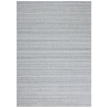 SAFAVIEH Kilim Cemal Striped Polyester Area Rug, Dark Grey, 4' x 6'