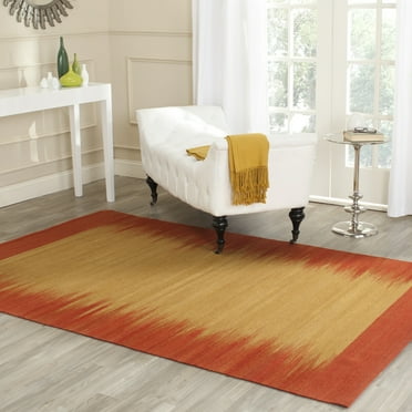 SAFAVIEH Kilim Collection KLM947A Handwoven Rust Rug