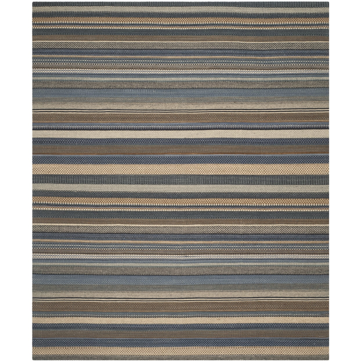 Safavieh Kilim 8' x 10' Handwoven Blue Wool Area Rug