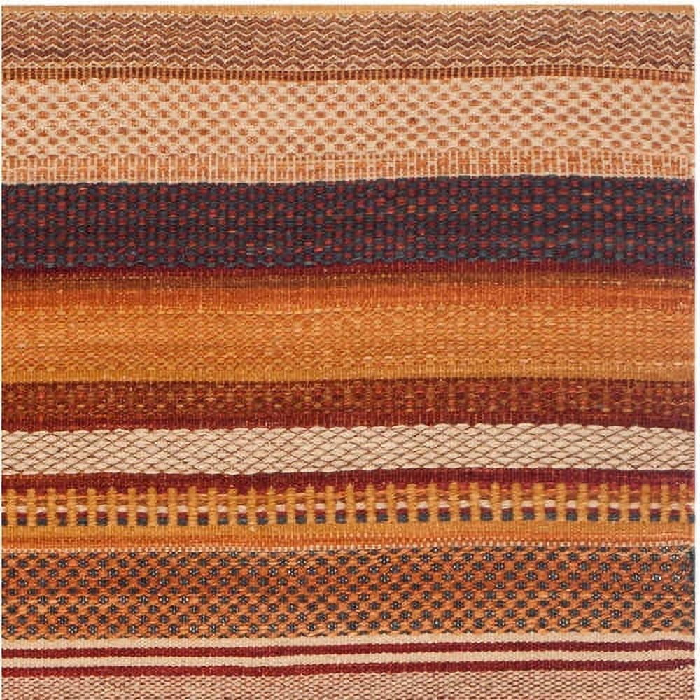 SAFAVIEH Kilim Collection KLM951B Handwoven Rust Rug - Walmart.com
