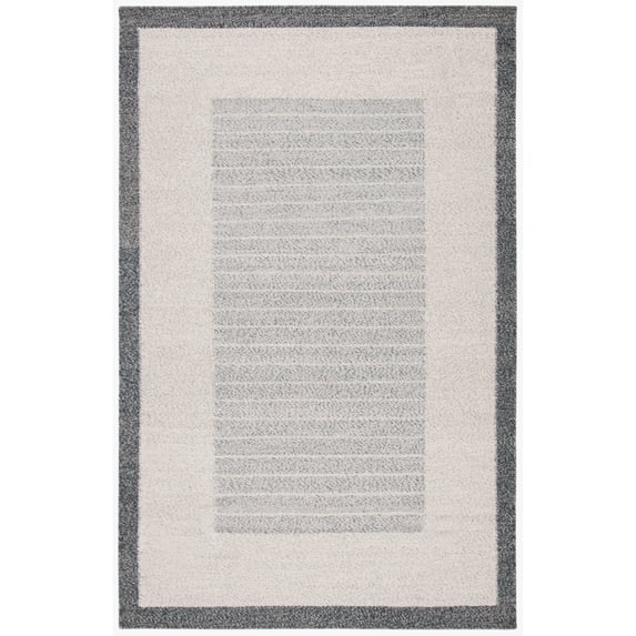 SAFAVIEH Kilim Darian Geometric Area Rug, Ivory/Grey, 8' x 10'