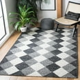 thumbnail image 1 of Safavieh Kilim Einri Diamond Reversible Area Rug, Black/Ivory, 5' x 8', 1 of 10