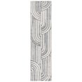 thumbnail image 1 of SAFAVIEH Kilim Elwin Geometric Runner Rug, Dark Grey/Ivory, 2'3" x 9', 1 of 8