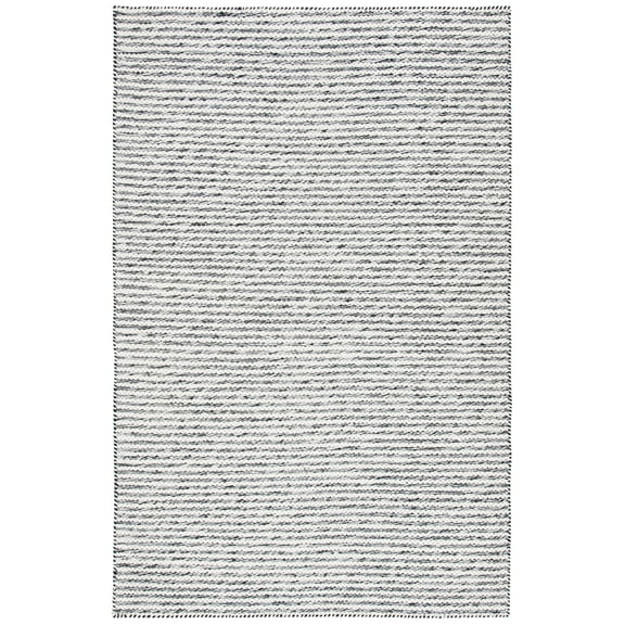 SAFAVIEH Kilim Fallon Striped Area Rug, Black/Ivory, 4' x 6'