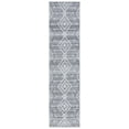 thumbnail image 1 of SAFAVIEH Kilim George Geometric Polyester Runner Rug, Grey/Ivory, 2'3" x 9', 1 of 5