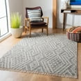thumbnail image 1 of SAFAVIEH Kilim Glanville Geometric Wool Area Rug, Black/Cream, 5' x 8', 1 of 5