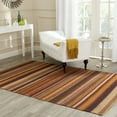 thumbnail image 1 of SAFAVIEH Kilim Issam Striped Wool Area Rug, Rust, 3' x 5', 1 of 5