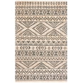 thumbnail image 1 of SAFAVIEH Kilim Jaylee Geometric Area Rug, Natural/Charcoal, 6' x 9', 1 of 11