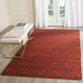 thumbnail image 1 of SAFAVIEH Kilim KLM215B Handwoven Rust / Grey Rug, 1 of 5