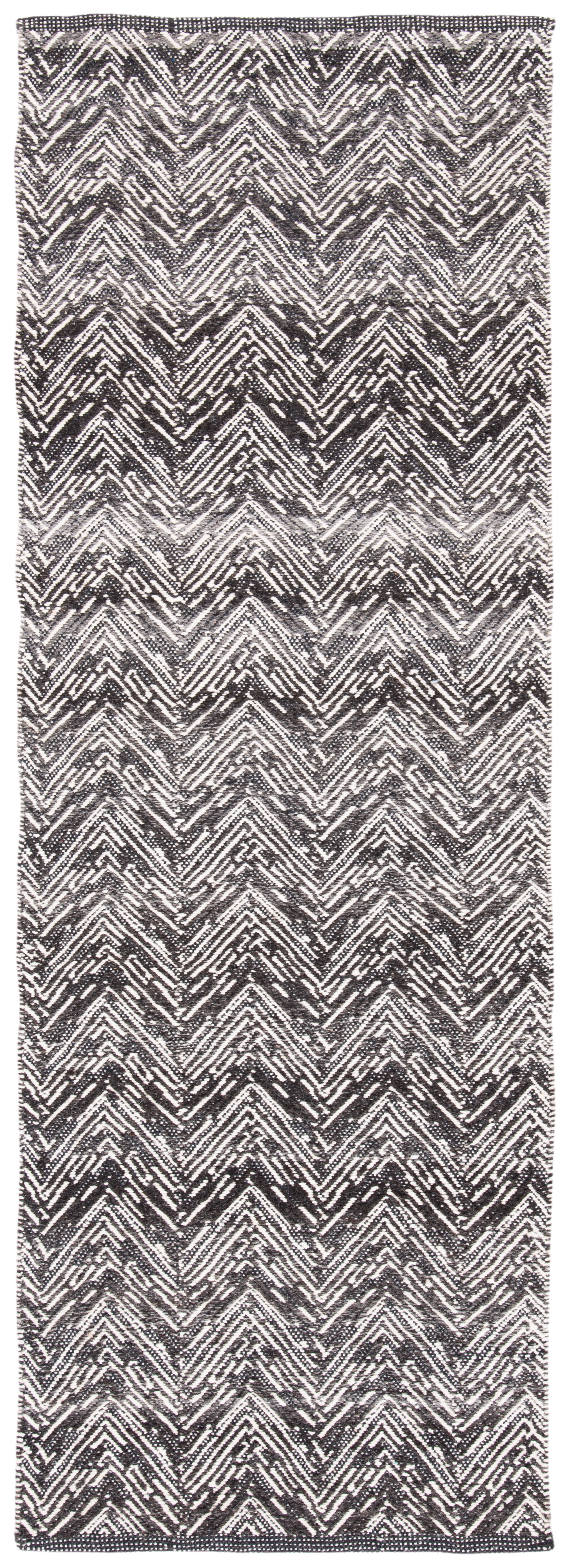 SAFAVIEH Kilim KLM401T Handwoven Brown / Charcoal Rug