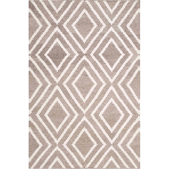 SAFAVIEH Kilim KLM516E Handwoven Grey / Ivory Rug