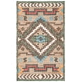thumbnail image 1 of SAFAVIEH Kilim Dewayne Tribal Area Rug, Natural/Blue, 2' x 3', 1 of 11