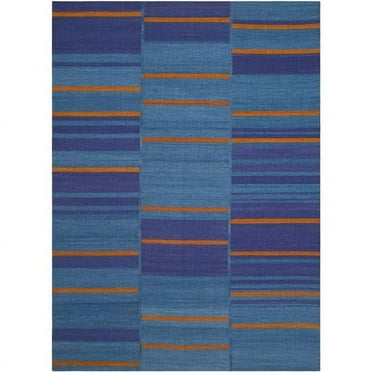SAFAVIEH Kilim KLM817A Handwoven Blue / Multi Rug