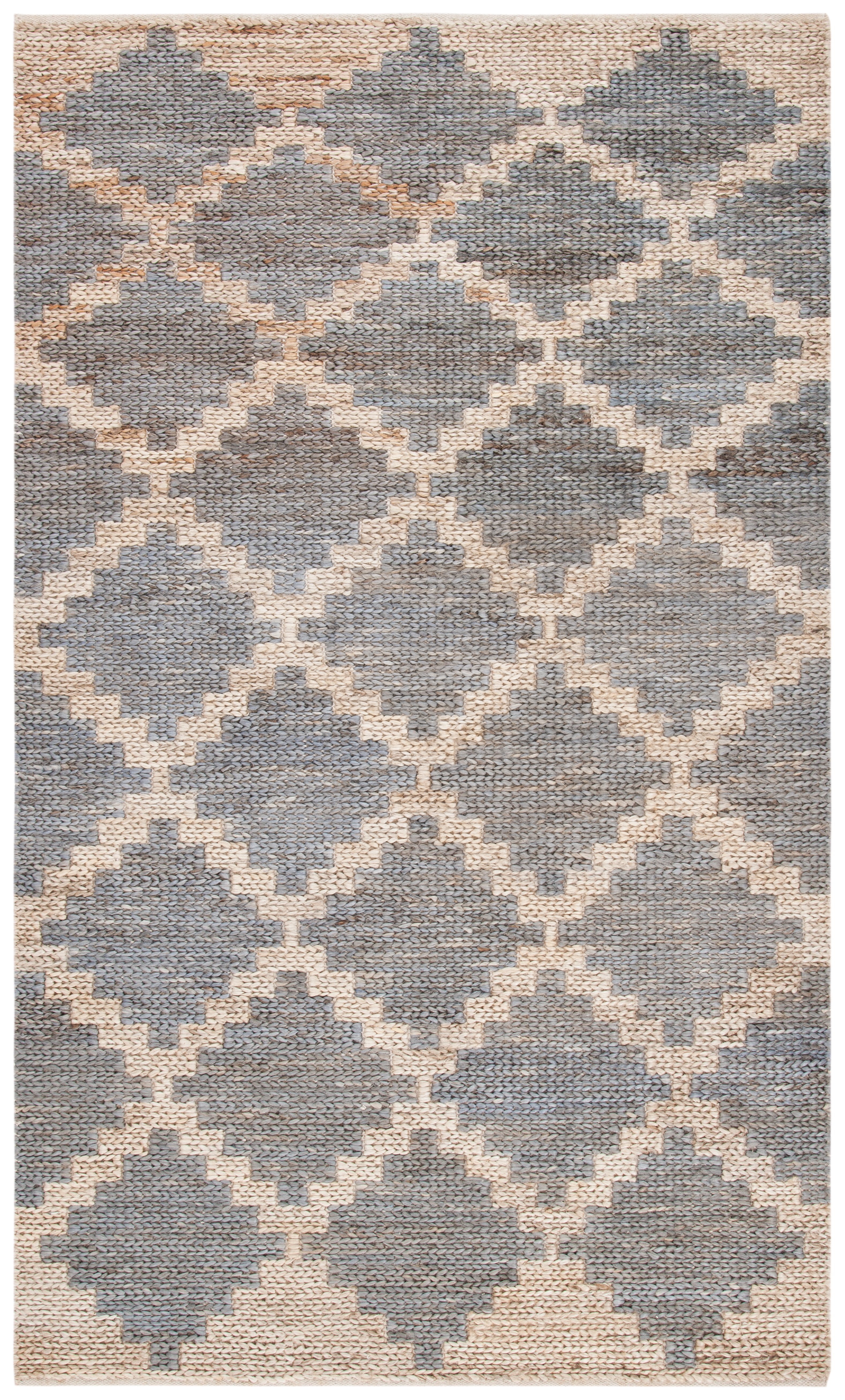 SAFAVIEH Kilim Karaugh Diamond Area Rug, Natural/Grey, 3' x 5'