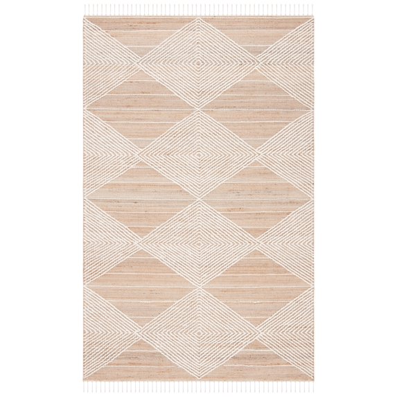 SAFAVIEH Kilim Kathleen Diamond Area Rug, Natural, 5' x 8'