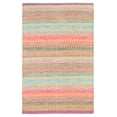 thumbnail image 1 of SAFAVIEH Kilim Leon Striped Cotton Area Rug, Pink/Blue, 3' x 5', 1 of 9