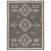 SAFAVIEH Kilim Lisette Tribal Area Rug, Black/Ivory, 8' x 10'