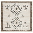 thumbnail image 1 of SAFAVIEH Kilim Lisette Tribal Area Rug, Ivory/Black, 7' x 7' Square, 1 of 8