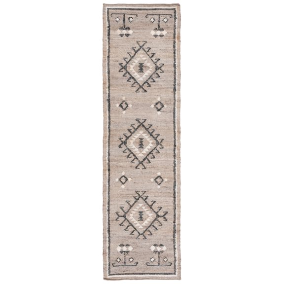 SAFAVIEH Kilim Lisette Tribal Runner Rug, Grey/Black, 2'3" x 9'