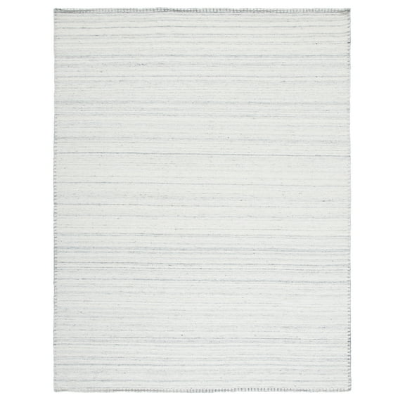 SAFAVIEH Kilim Luka Striped Area Rug, Beige/Light Grey, 8' x 10'