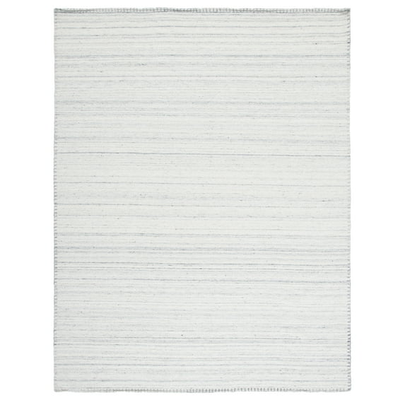 SAFAVIEH Kilim Luka Striped Area Rug, Beige/Light Grey, 8' x 10'