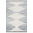 thumbnail image 1 of SAFAVIEH Kilim Lynette Diamond Area Rug, Blue/Ivory, 8' x 10', 1 of 8