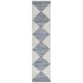 thumbnail image 1 of SAFAVIEH Kilim Lynette Diamond Runner Rug, Ivory/Blue, 2'3" x 9', 1 of 8