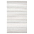 thumbnail image 1 of SAFAVIEH Kilim Mandy Striped Polyester Area Rug, Ivory/Light Brown, 4' x 6', 1 of 8