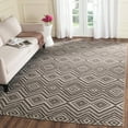 thumbnail image 1 of SAFAVIEH Kilim Marcas Geometric Wool Area Rug, Grey/Light Grey, 8' x 10', 1 of 5