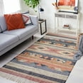thumbnail image 1 of SAFAVIEH Kilim Marie Tribal Area Rug, Blue/Rust, 4' x 6', 1 of 7
