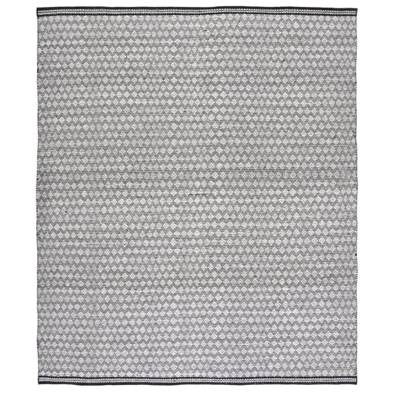 SAFAVIEH Kilim Mary Diamond Area Rug, Black/Ivory, 3' x 5'