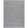 thumbnail image 1 of SAFAVIEH Kilim Mayra Striped Polyester Area Rug, Black/Ivory, 8' x 10', 1 of 9