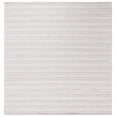 thumbnail image 1 of SAFAVIEH Kilim Mayra Striped Polyester Area Rug, Light Grey/Ivory, 6' x 6' Square, 1 of 8