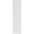 thumbnail image 1 of SAFAVIEH Kilim Mayra Striped Polyester Runner Rug, Light Grey/Ivory, 2'3" x 9', 1 of 8