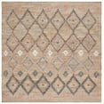 thumbnail image 1 of SAFAVIEH Kilim Mendoza Geometric Area Rug, Natural/Blue, 5' x 5' Square, 1 of 8