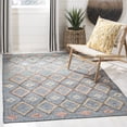 thumbnail image 1 of Safavieh Kilim Mendoza Geometric Area Rug, Charcoal/Gold, 5' x 8', 1 of 11