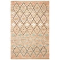thumbnail image 1 of SAFAVIEH Kilim Mendoza Geometric Floral Area Rug, Natural/Blue, 4' x 6', 1 of 5