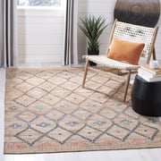 Safavieh Kilim Mendoza Geometric Area Rug, Natural/Blue, 5' x 8'