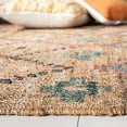 thumbnail image 1 of SAFAVIEH Kilim Mendoza Geometric Floral Area Rug, Natural/Blue, 8' x 10', 1 of 5