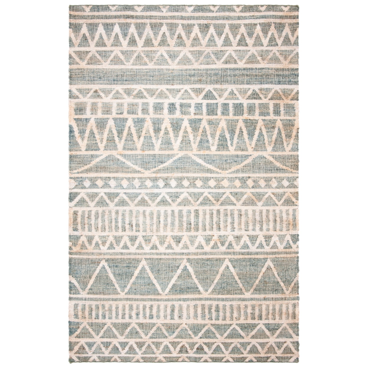 Kilim KLM752 Hand Loomed Area Rug - Blue/Beige - 5'x8' - Safavieh.