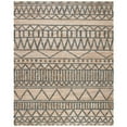thumbnail image 1 of SAFAVIEH Kilim Merton Geometric Area Rug, Natural/Charcoal, 10' x 14', 1 of 9