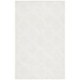 thumbnail image 1 of SAFAVIEH Kilim Meryll Diamond Polyester Area Rug, Light Grey/Ivory, 6' x 9', 1 of 10
