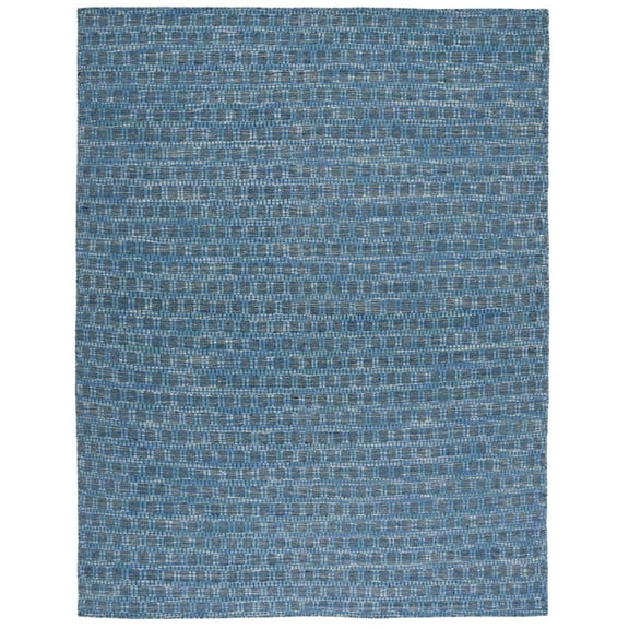 SAFAVIEH Kilim Ottoline Geometric Area Rug, Blue/Black, 3' x 5'