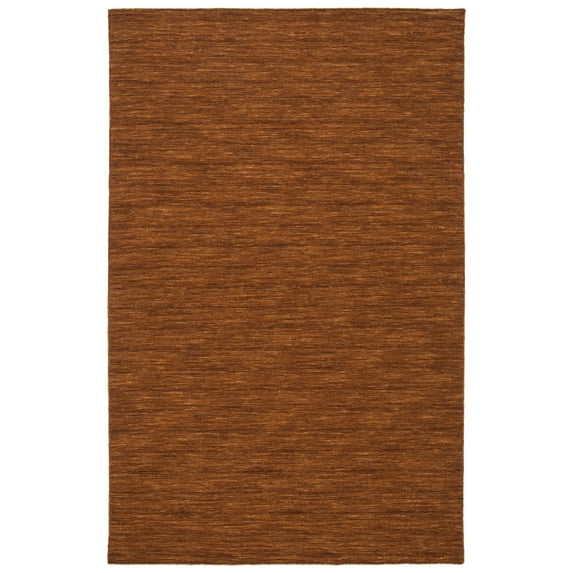 SAFAVIEH Kilim Patrick Solid Area Rug, Brown, 5' x 8'