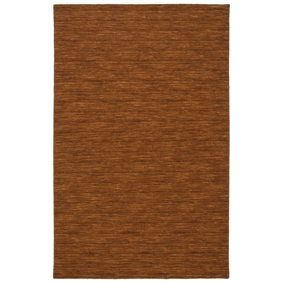 SAFAVIEH Kilim Patrick Solid Area Rug, Brown, 8' x 10'