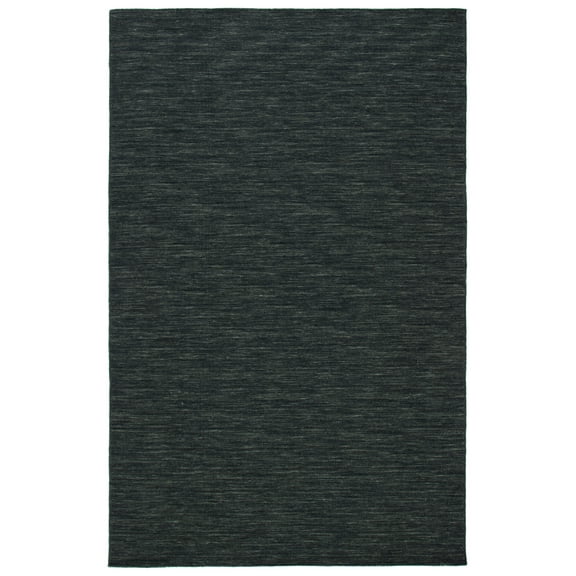SAFAVIEH Kilim Patrick Solid Area Rug, Charcoal/Grey, 8' x 10'