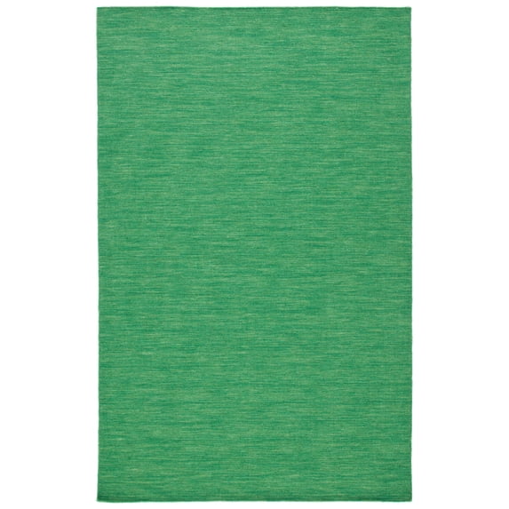 SAFAVIEH Kilim Patrick Solid Area Rug, Green, 5' x 8'