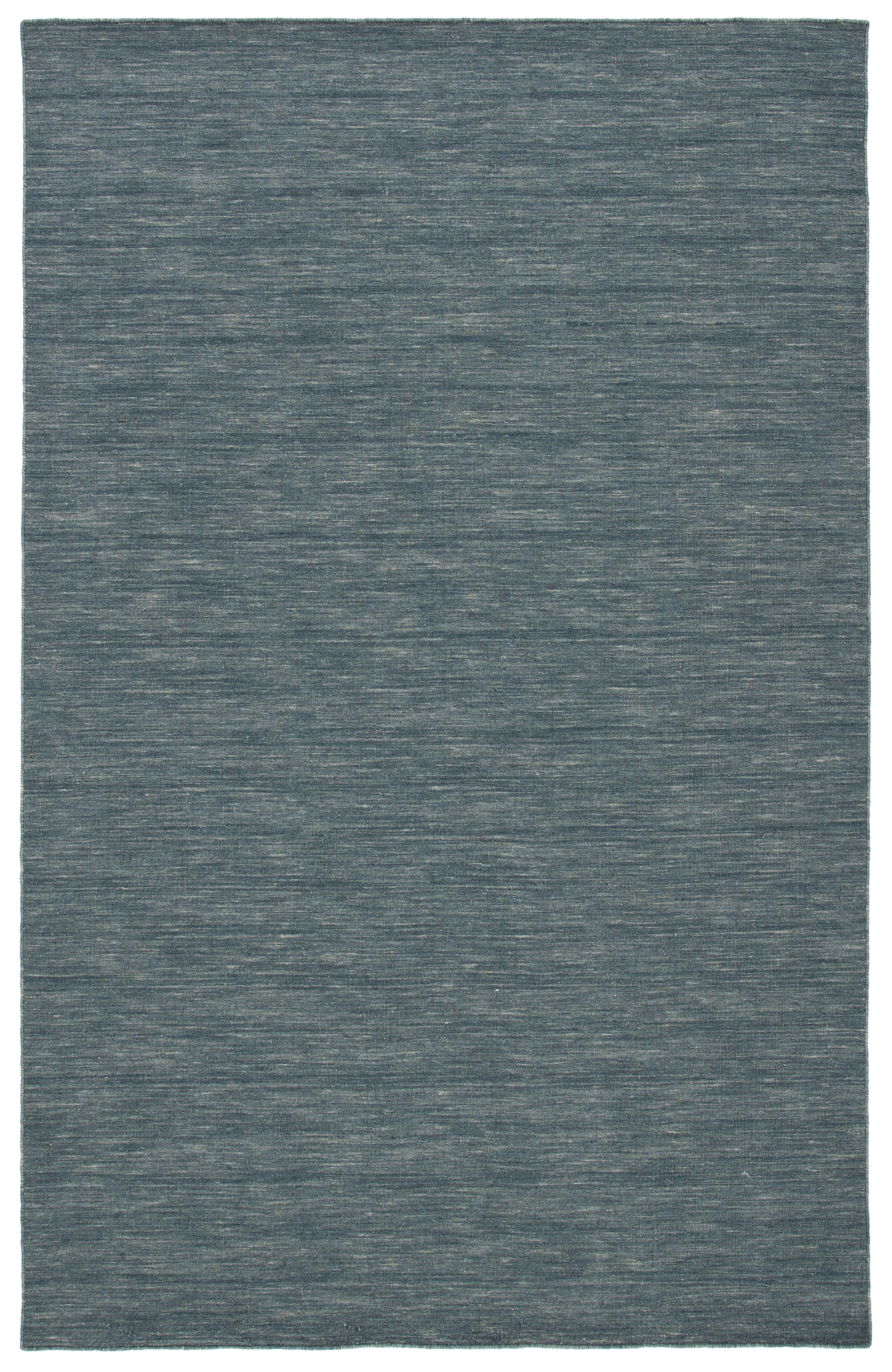 Handmade Grey and Silver Wool and Cotton 3'x5' Area Rug