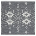 thumbnail image 1 of SAFAVIEH Kilim Phelim Tribal Area Rug, Charcoal/Ivory, 6' x 6' Square, 1 of 8