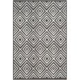 thumbnail image 1 of SAFAVIEH Kilim Rachyl Geometric Diamonds Wool Area Rug, Charcoal, 4' x 6', 1 of 4